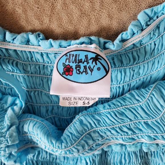 Hawaiian maxi dress Hula Bay - Picture 3 of 5